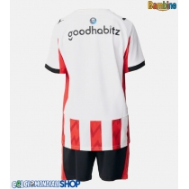 Maglie da calcio PSV Eindhoven Prima Maglia Bambino 2025-26 Manica Corta (+ Pantaloni corti)